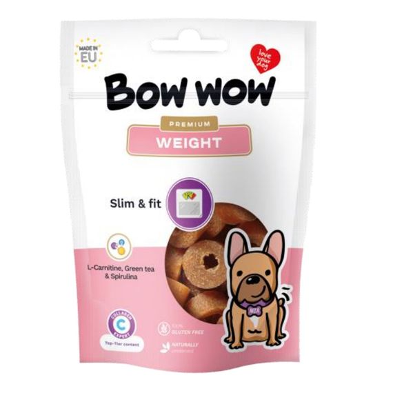 Лакомство для собак "Bow wow" Weight  снеки, от проблем с лишним весом, 60 гр