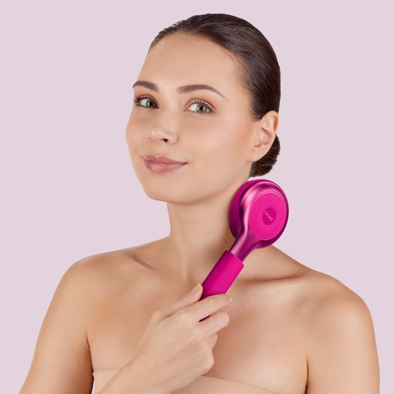 Ультразвукова щітка для всього тіла GESKE Sonic Full-Body Brush&Intensive Exfoliator 8в1 magenta | Зображення 3