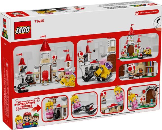 Конструктор LEGO Super Mario Битва з Роєм біля замку Піч 71435 | Зображення 1
