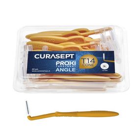 Йоржик міжзубний кутовий Curasept PROXI T14 CONE, охра , 25шт