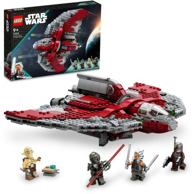 Конструктор LEGO Star Wars Шаттл джедаев T-6 Асоки Тано 601 деталь (75362) | Зображення 1