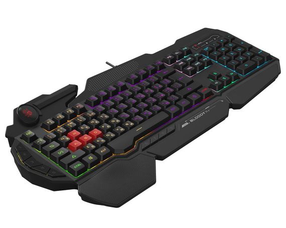 Клавіатура ігрова B310N Bloody, USB, чорна | Зображення 1