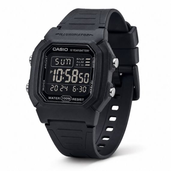Чоловічий годинник Casio W-800H-1B