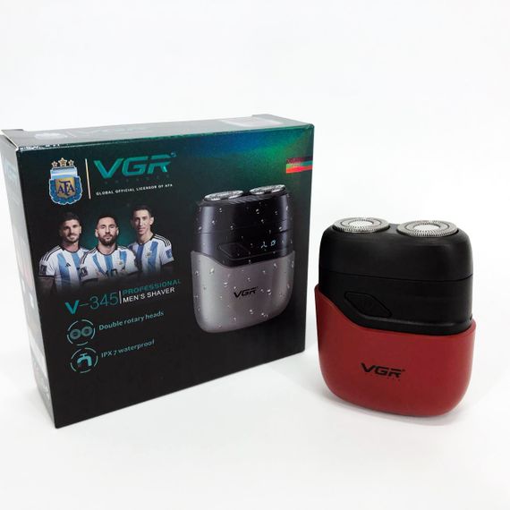 Электробритва VGR V-345. Цвет: красный | Зображення 5
