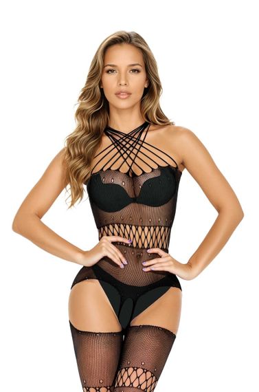 Бодістокінг - Bodystocking 2062, black - One Size Sex Aura | Зображення 1