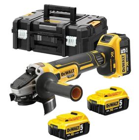 Шліфмашина кутова акумуляторна DeWalt з АКБ та ЗП DCG405P3