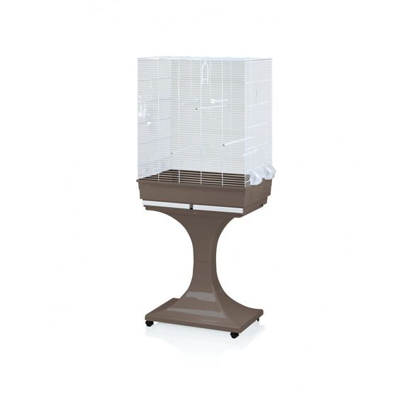 Клітка Fop Cristina для птахів з підставкою біла 66х45х84 см