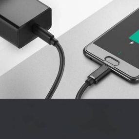 Кабель Vention USB 2.0 Type-C Male to Type-C Male 3A Cable 1M Black PVC Type