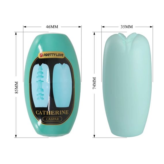 Мастурбатор яйце Pretty Love CATHERINE — Caspar Blue, BI-014832-4-1 Sex Aura | Зображення 8