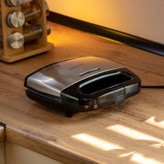 Електрогриль притискний з антипригарним покриттям 750 Вт Sokany SK-08073 | Зображення 6