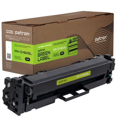 Картридж Patron Canon 046 Green Label, black (PN-046KGL)