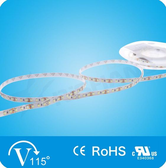 Світлодіодна стрічка тепло-біла 2835-120-IP20-WW-8-12 R08C0TA-C 3000K CRI80 RISHANG PREMIUM | Зображення 1