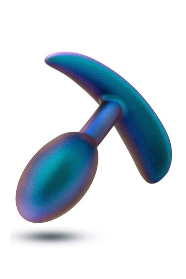 Анальный плаг, бирюзовый ANAL ADVENTURES MATRIX NEBULA PLUG Sex Aura | Зображення 2