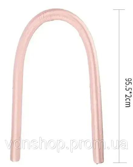 Стрічка для завивки волосся з гумками та шпилькою, шовкові бігуді для холодного укладання волосся та створення локонів | Зображення 5