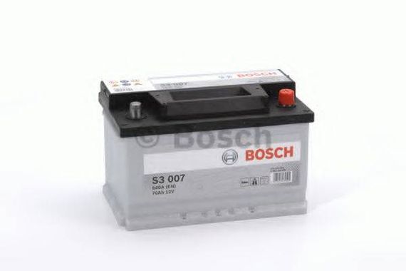Акумулятор 70Ah-12v BOSCH (S3007) (278x175x175),R,EN640 BOSCH 0092S30070 на OPEL VECTRA A Наклонная задняя часть (88_, 89_)