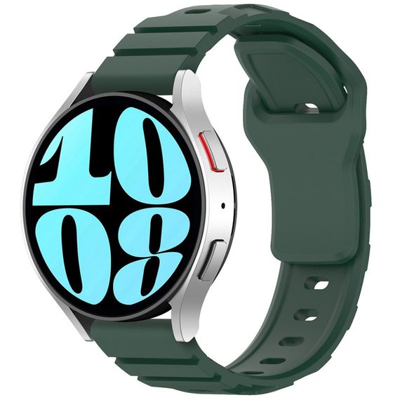 Силіконовий ремінець Defense для Smart Watch 22mm Pine green