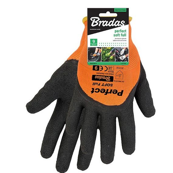 Рукавички захисні Bradas PERFECT SOFT FULL латекс розмір 9 RWPSF9 | Зображення 2