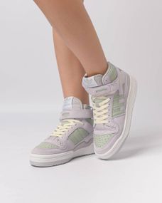 Жіночі кросівки Originals Forum 84 Mid Grey Suede Olive  , В'єтнам , весна / літо / осінь 38