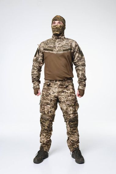 Тактично-польові штани з наколінниками KS-PRO Military, Піксель мм14 | Зображення 1