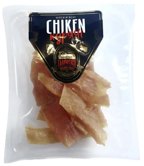 Чипсы мясные Chiken куриные Галичмясо 50 г