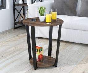 Стол журнальный Loft Design D-50 орех модена