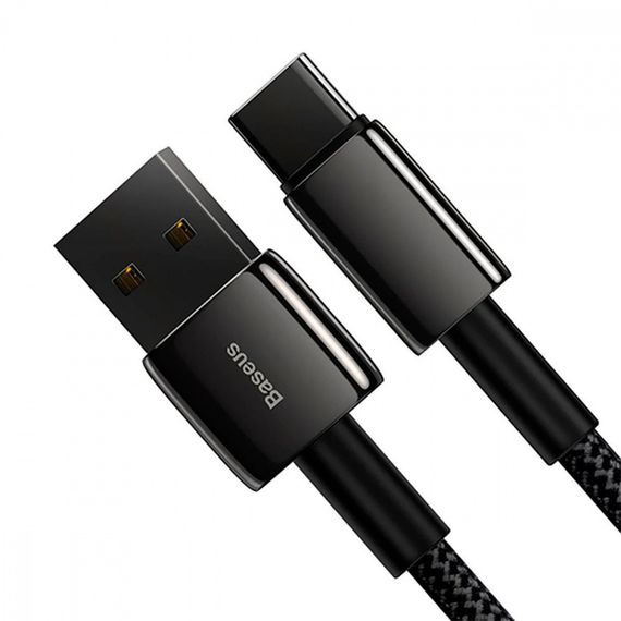 Кабель Baseus Tungsten Gold Fast Charging Lightning 2.4A (2m) | Зображення 5