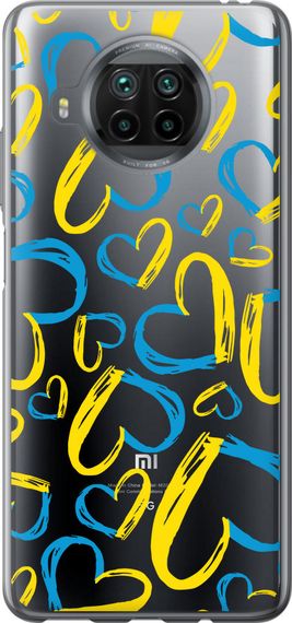 Чехол на Xiaomi Mi 10T Lite Сердца UA "5292u-2097-17620"