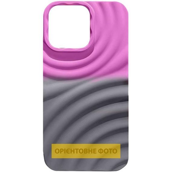 Чохол TPU ColorWave для Apple iPhone 16 (6.1") Purple / Gray