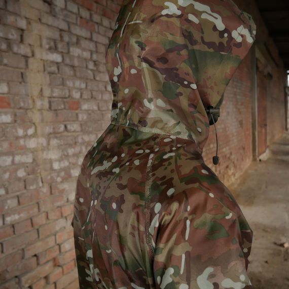 Плащ-дощовик довгий Kiborg мультикам L | Зображення 8