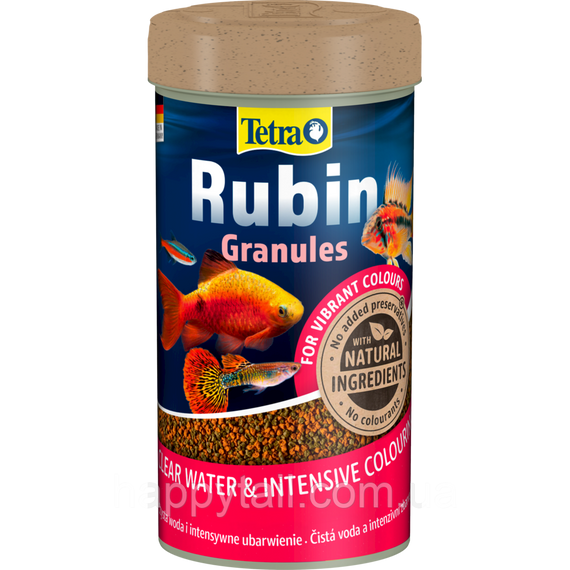 Корм Tetra Rubin Granules 250 мл (100 г) — Гранулы для окраса рыб купить