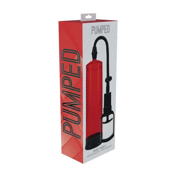 Вакуумна помпа Basic Pump 2 - Water Resistant Red sexstyle | Зображення 1