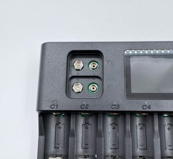 Універсальний зарядний пристрій з LED-індикацією Liitokala Lii-S12+Car 1.2V/3.2V Li-Fe/3.7V Li-Ion/3.8V Li-Ion/9V (46677-LiitoKala Lii-S12 12_1243) | Зображення 8