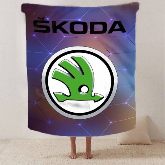 Плед 3D SKODA 2675_B 12635 135х160 см | Зображення 1