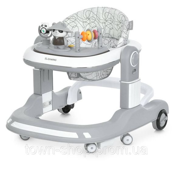Детские Ходунки ME 1200 URSA Gray, музыка, свет
