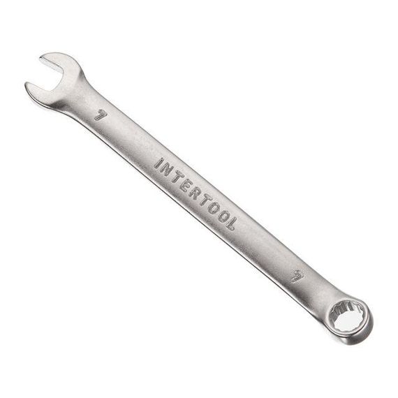 Ключ комбінований 7мм Cr-V INTERTOOL HT-1207