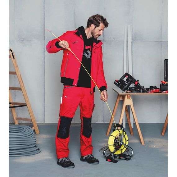 Штани робочі STRETCH X, червоні, розмір 90 | Зображення 3