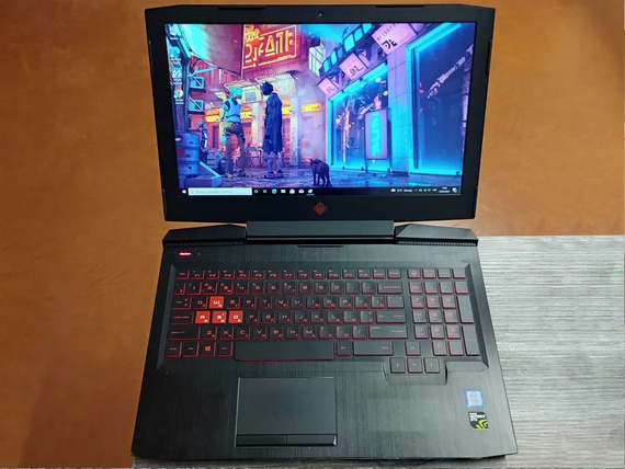 Ноутбук HP OMEN 15,6"FHD 120Гц/i7-7700HQ/8Gb/GTX-1050Ti 4GB/128GB+1TB | Зображення 1