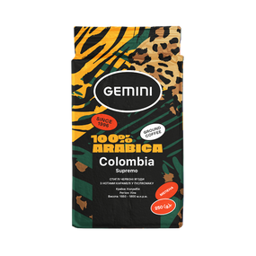 Кава мелена Gemini Colombia Supremo 250 г