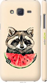 Чохол на Samsung Galaxy J5 (2015) J500H Єнотик з кавуном "4605m-100-2448"