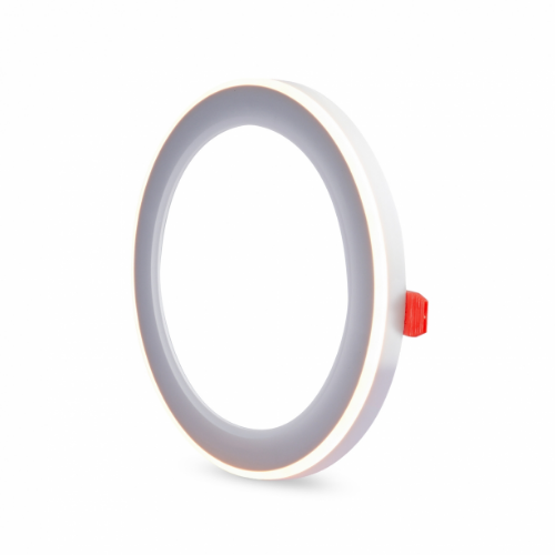 LED Світильник врізний 12W+4W 5000+2700К з декоративною підсвіткою VL-DL4R-1252 Videx | Зображення 9
