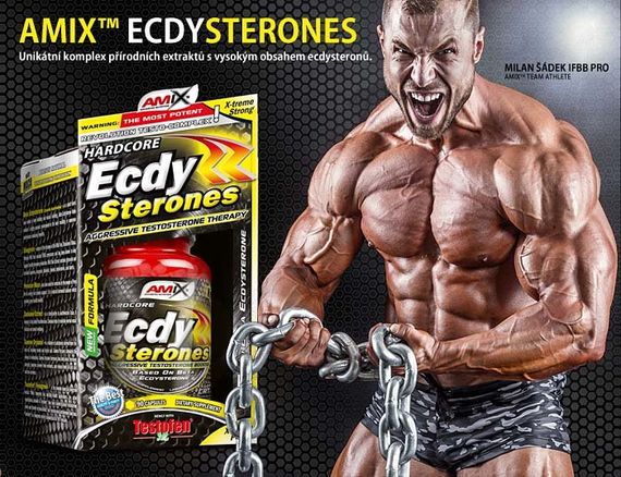 Бустер тестостерону Amix Nutrition Ecdy-Sterones 90cps BOX | Зображення 1
