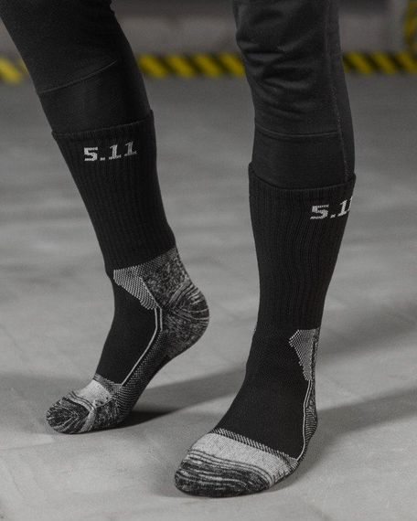 Термо шкарпетки 5.11 level 2 black ВТ7047 | Зображення 2