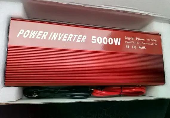 Инвертор 5 CORE UN-3061 5000W 12V • Преобразователь напряжения 5 CORE UN-3061 12V-220V 2200 Вт с USB и охлаждением | Зображення 3