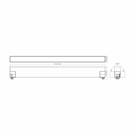 Світлодіодний світильник трековий VIDEX TR05 30W 4100K 220V чорний | Зображення 6