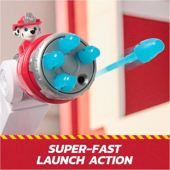 Щенячий патруль Пожарная команда Большая пожарная машина Маршала PAW Patrol Fire Rescue Rapid Reload Truck | Зображення 7