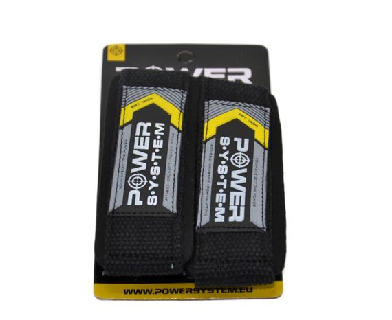 Лямки для тяги Павер сістем PS-3400 Power Straps Black/Yellow | Зображення 8