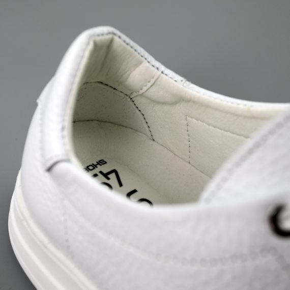 Кеди чоловічі шкіряні 590023 Білі 40 41 42 43 44 45 | Зображення 4