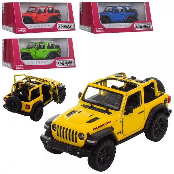 Машинка інертна Kinsmart Jeep Rubicon KT5412WA 16х7х8.5 см