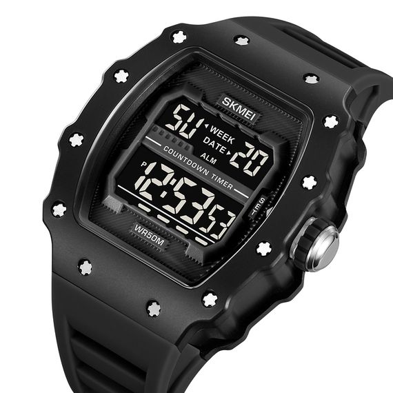 Чоловічий годинник Skmei 2296MTBKBK Matte Black | Зображення 2