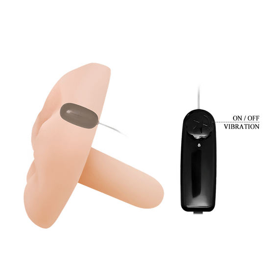 Мастурбатор с вибрацией BAILE - Ultra Realistic Vibration, BM-009035 Sex Aura | Зображення 7
